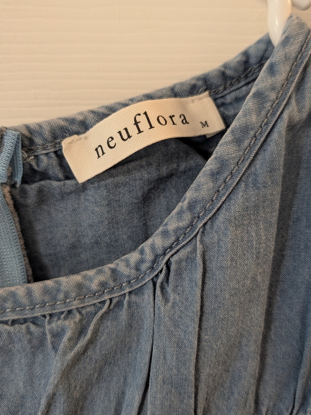 Neuflora Light Weight Denim Dress - Picture 2 of 2
